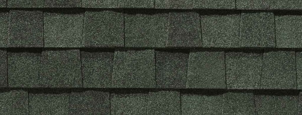 certainteed landmark Hunter Green roofing shingles