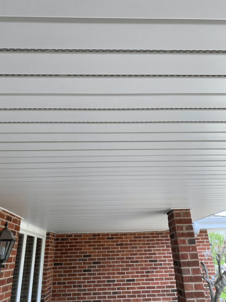 White Soffit and Fascia - Orland Park IL