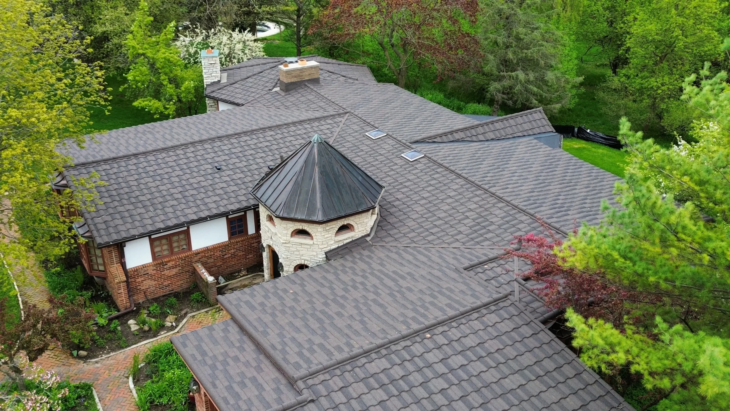 Stone Coated Steel Metal Roof Replacement - Sheboygan WI